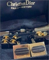 Vintage Christian Dior Cufflinks Set