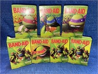 (5) New Band-Aid boxes & 2 partial (100+)