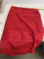 Red Oblong (53"x68") Tablecloth