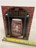 1997 Budweiser Holiday Stein