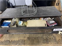3 Drawer Spool Cabinet With Contents