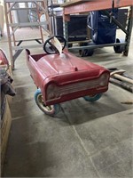 Fire Chief Metal Pedal Car