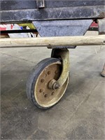 Cart On Large Caster Wheels