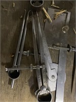 Assorted Calipers And Measuring Devices