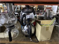 Lot Of Coffee Pots, Misc.