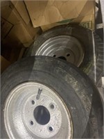 2 Lawnmower Tires