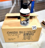 Case of 12 cans Johnsen Starting Fluid, *LYN