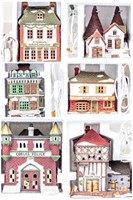 Lot of 6 Dept 56 Heritage Dickens' Village