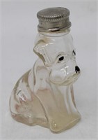 Vintage Dog Glass Candy Jar