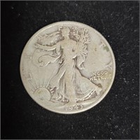 1943 Walking Liberty Half Dollar 90% Silver