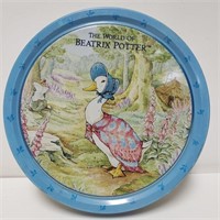 Vtg The World of Beatrix Potter Danish Round Tin