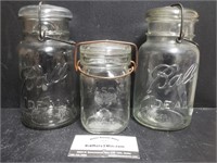 (3) Ball Ideal Canning Jars