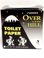 Novelty OVER THE HILL Toilet Paper