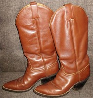 Austin Hall Leather Cowboy/Riding Boots