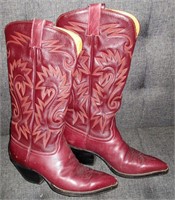 Austin Hall Leather Cowboy/Riding Boots