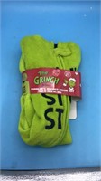The grinch toddlers hooded union suit