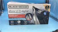 Black and decker allure LCD digital steam iron