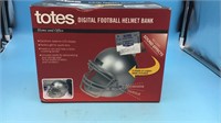 Totes digital football helmet bank