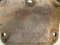 Milburn Wagon Co Toledo Ohio Primitive End?