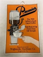 Premiere Coffee Wrightsville Hardware Ad.
