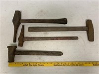lot of 4 hammers/blacksmith