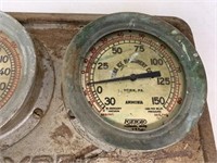 York Ice Machinery Ammonia Pressure Gauges