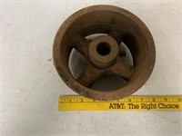 Possibly a Belt Pulley for a Hit or Miss Engine