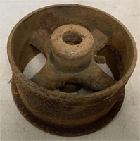 Possibly a Belt Pulley for a Hit or Miss Engine