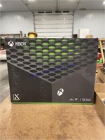 XBOX SERIES X CONSOLE, IN OPEN BOX, UNTESTED