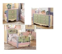 AS IS-B140-63 Ashley Furniture Doll House Twin Sle