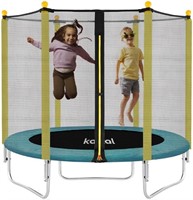 60” Trampoline with Enclosure Net for Toddler