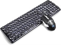 Rechargeable 2.4G Wireless Keyboard and Mouse Comb