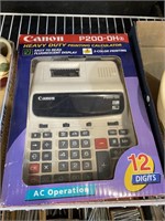 Canon P 200 Dash DH printing calculator