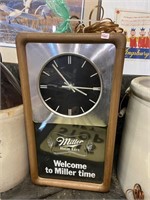 miller highlife welcome to Miller time clock and