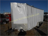 2017 Lark 16' x7' enclosed cargo trailer,