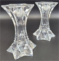 Waterford Tyrone Crystal Candlestick Holders