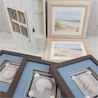 Beach and Sea Decor - Pictures and Key Holder