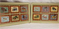 VINTAGE CARS PICTURE FRAMED 23" X 33" - QTY 2