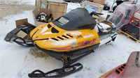 1993 Ski-doo Mach Z 440cc Snowmobile *PARTS ONLY