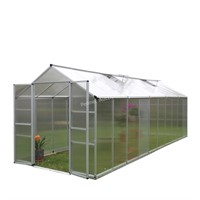 8' X 20' Twin Wall Aluminum Frame Green House