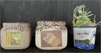Designer Jars/Planters
