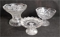 Vintage Cut Glass Bowls