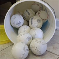 Bucket of Softballs