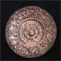 Stamped Mexican Hanging Plate