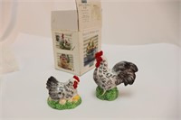Rooster and Hen Salt/Pep Shakers