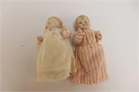 Jointed Porcelain Baby Dolls