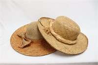 Women's Vtg Straw Hats