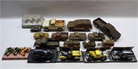 Lot of Small Die-Cast Toy Trucks