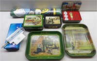 John Deere Tins, Rug, Rain Gauge