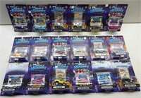 Lot of (18) 1:64 Muscle Machines Die Cast Cars